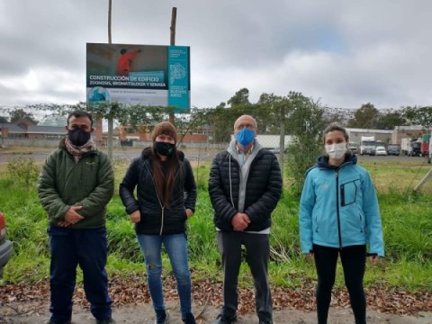 Avanza la construcción de un nuevo edificio para Zoonosis, Bromatología y SENASA