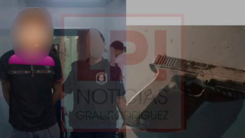 Motochorros chocaron en pleno raid delictivo en la Ruta 7 y terminaron arrestados