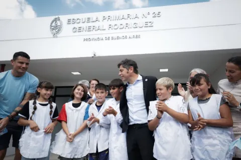 Kicillof estuvo en Gral Rodr&iacute;guez y remarc&oacute; su modelo de gesti&oacute;n: "estamos en contra del 's&aacute;lvese quien pueda'"