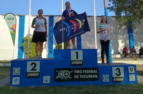 Guillermina de Benedetto se consagró campeona nacional de tiro con arco