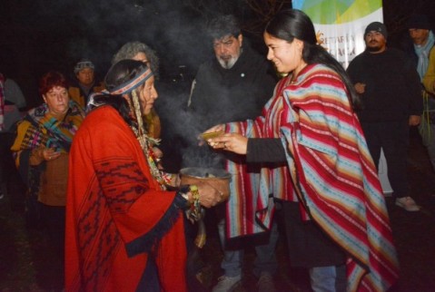 General Rodríguez celebra el Inti Raymi con una ceremonia hasta el amanecer