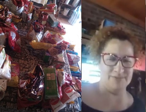 Rosana Chávez emprendió una nueva cruzada solidaria navideña: cómo se la puede ayudar y qué necesita