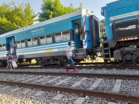 Se identificó al hombre herido en el accidente ferroviario de ayer