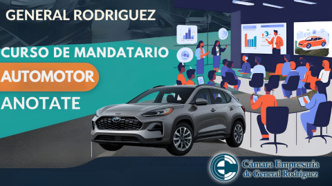 La Cámara Empresaria promociona un curso de Mandatario en General Rodríguez