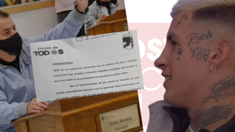 El oficialismo propone a L-Gante para “Personalidad Destacada” en la sesión de hoy