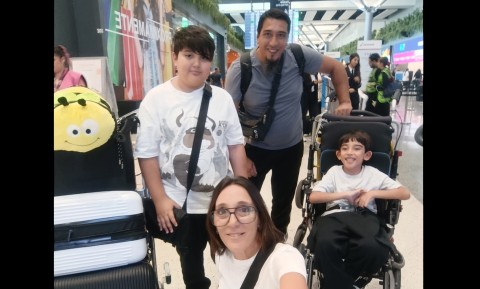 Rafa y su familia ya est&aacute;n en el distrito: c&oacute;mo fue su tratamiento en M&eacute;xico