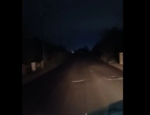 Video: vecino mostró la falta de iluminación en un amplio tramo de la Ruta 24 y sus peligros