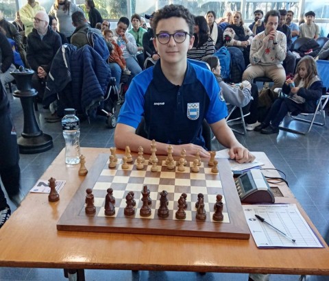 Joven rodriguense se consagró campeón nacional de ajedrez a nivel escolar