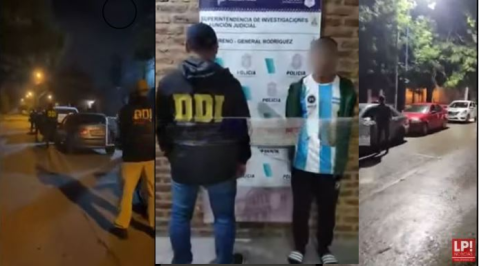 Video: un detenido por el asesinato del rodriguense que pedía ayuda mientras era perseguido por motochorros