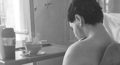 "Es un milagro": la imagen de un día muy importante en la recuperación de Valentino Brayotta