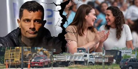 Esc&aacute;ndalo, persecuci&oacute;n y heridos: La interna pol&iacute;tica detr&aacute;s del violento "rescate" de un cami&oacute;n de Moreno en Gral. Rodr&iacute;guez