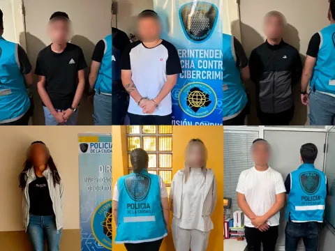 Video: cayó un rodriguense que integraba una banda nacional de estafas virtuales