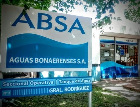 ABSA anticipó un corte programado: cuándo y en qué zona de General Rodríguez afectará