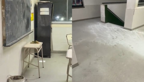 Robo y vandalismo en la Escuela Secundaria Nº11 del barrio Parque Joly