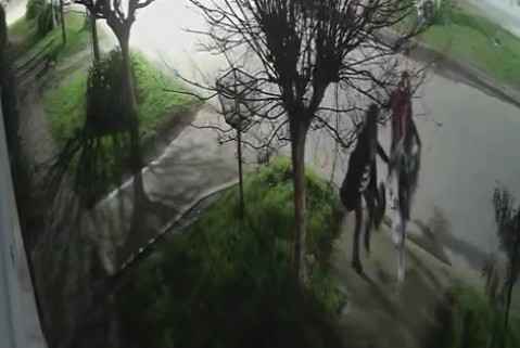 Video: el angustiante momento de dos hermanas asaltadas por motochorros en el centro