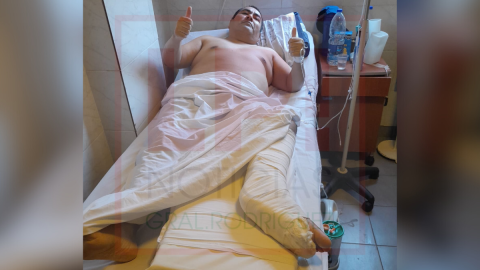 El desesperado pedido de ayuda de un hombre al que un choque en moto le cambió la vida