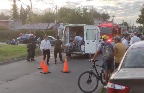El delicado estado del motociclista que choc&oacute; contra una camioneta en la tarde del s&aacute;bado