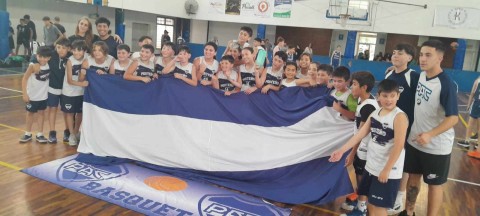 Una categoría del básquet del PAC gritó campeona y consiguió un hecho histórico