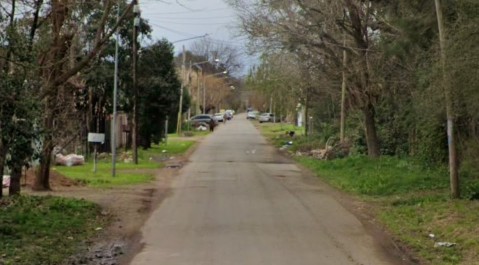 Susto de una familia en plena madrugada en su casa del barrio Parque Irigoyen