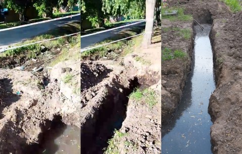 Demoras en la reparación de la red de agua potable en barrio Los Aromos: cuando se normalizará el servicio