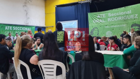 ATE General Rodríguez organizará un plenario de formación de delegados