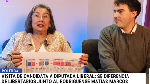 "Unión Liberal" trajo a la candidata Aristi: "Somos los liberales clásicos, humanos y solidarios, no como los oportunistas"