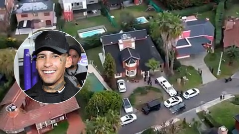 El extraño incidente que sufrió L-Gante en su casa de un country del Conurbano
