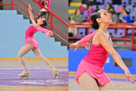 Rocío Guerra volvió a brillar: el video de la performance que consagró a la patinadora rodriguense