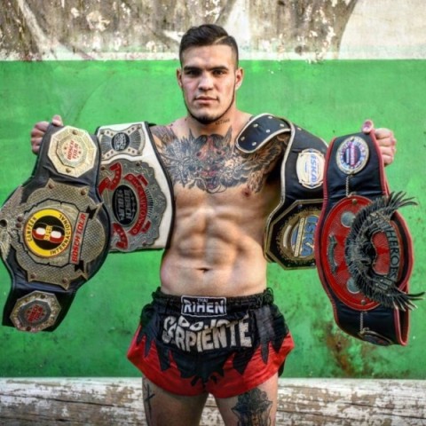 El rodriguense "Wasabi" Ríos sumó nuevos títulos y crece en el Muay Thai