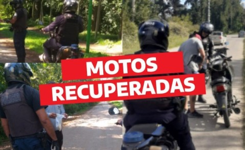 Lo descubrieron mientras robaba una moto y qued&oacute; detenido