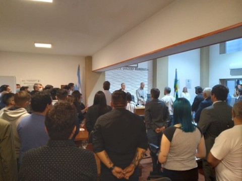 HCD: corte de cinta tras las renovaciones edilicias y ratificación de las autoridades del cuerpo