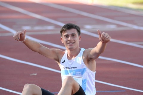 Nacho Cabrera va por su segunda medalla en los Juegos ODESUR de la Juventud 2022