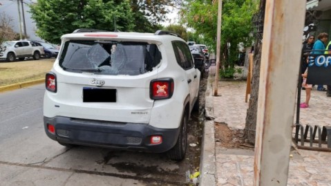 Un motociclista debió ser atendido por médicos tras un choque en una esquina céntrica