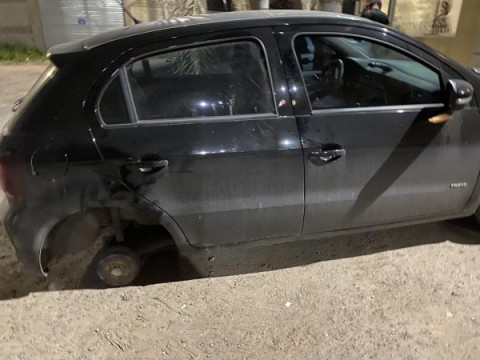 Otro ataque de "roba ruedas" frente a un conocido gimnasio