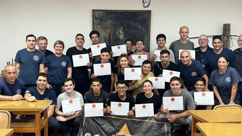 Quiénes son los nuevos 16 integrantes del cuartel de Bomberos de General Rodríguez