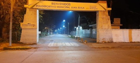 Colocaron nuevas luminarias en el Polideportivo y en Agua de Oro