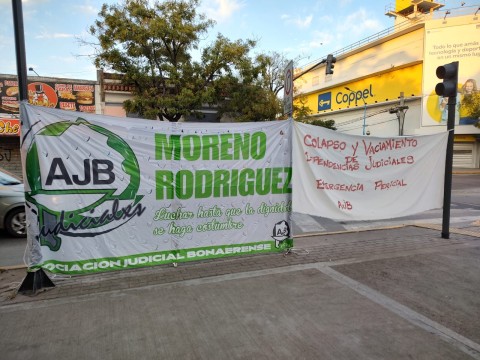 Trabajadores judiciales realizarán una manifestación frente al Juzgado de Familia de General Rodríguez
