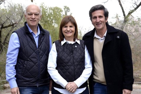 Detrás de Patricia Bullrich, Fabián Polverini presentó su lista para la intendencia