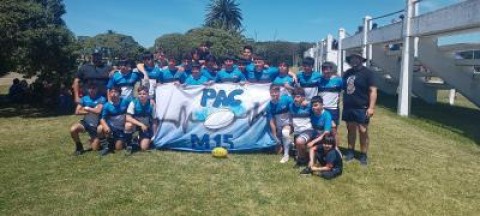 Buena performance de juveniles del PAC en un torneo provincial de rugby en Mar del Plata