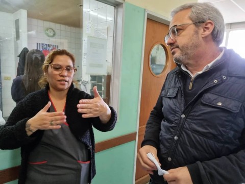 Un funcionario provincial visitó el Hospital Vicente López 48 horas después del reclamo de ATE