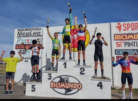 La Escuela Municipal de Ciclismo cosechó varios podios en un reciente torneo provincial