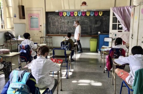 Desde este miércoles, vuelve la presencialidad plena en las escuelas de la provincia de Buenos Aires