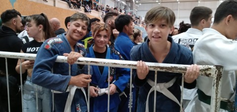 Cuánto tiempo de entrenamiento les llevó a tres rodriguenses brillar en el certamen nacional más importante de Jiu Jitsu