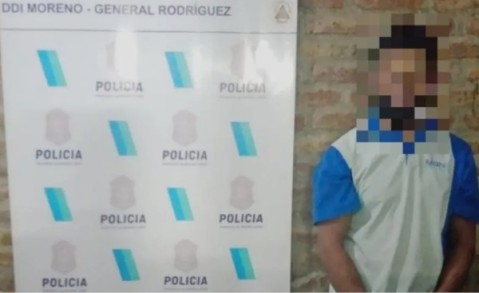 Trascendió la detención de un sujeto prófugo por violar a su hijastra de 8 años en Gral Rodríguez
