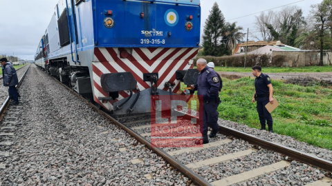El tren atropelló y mató a una mujer a la altura del cruce de barrio Güemes