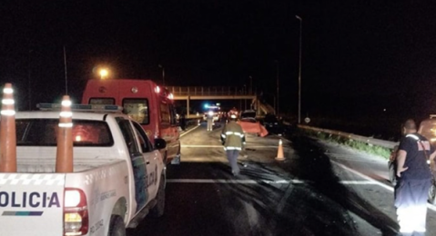 Accidente fatal en Ruta 6: dos rodriguenses perdieron la vida
