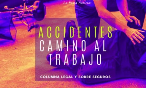 ¿Cómo proceder ante accidentes de tránsito camino al trabajo?