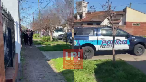 Operativo de la Policía Federal en una casa del casco céntrico que funcionaba como centro de rehabilitación clandestino