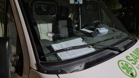 Atacaron a una ambulancia del SAME en Ruta 7