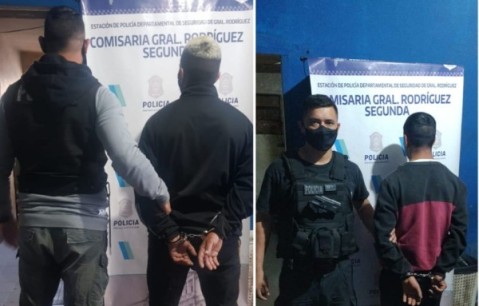 Arrestaron a dos jóvenes acusados de asolar a un barrio con diversos delitos